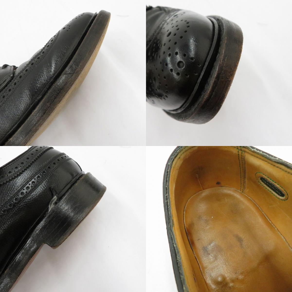 ｳｲﾝｸﾞﾁｯﾌﾟ その他靴 レザーシューズ　Florsheim Imperial ブラック 25.5cm【瀬戸大橋店】