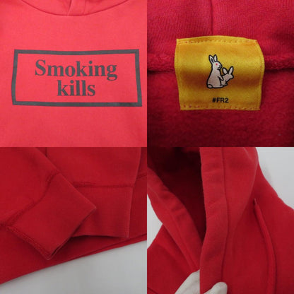 #FR2 | エフアールツー Smoking Kills パーカー レッド サイズ：S【瀬戸大橋店】