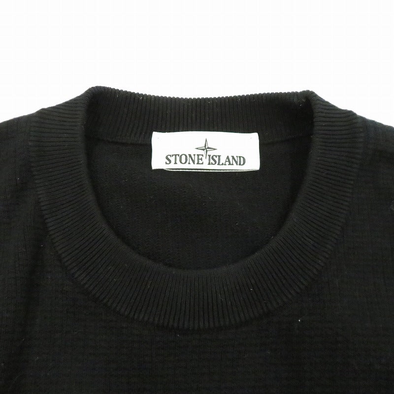 STONE ISLAND | ストーンアイランド ニット L1S155100023S01B2 ブラック サイズ：L【瀬戸大橋店】