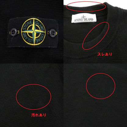 STONE ISLAND | ストーンアイランド ニット L1S155100023S01B2 ブラック サイズ：L【瀬戸大橋店】