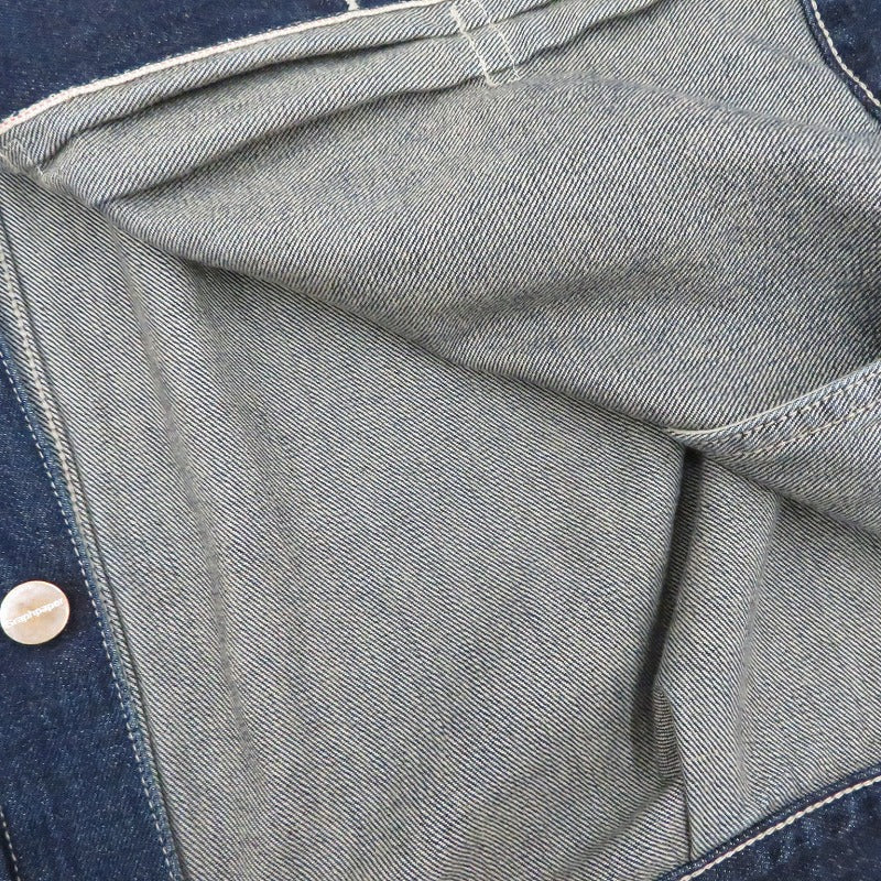 Graphpaper | グラフペーパー Selvage Denim Jacket デニム GU261-20054DB ブルー サイズ：2【瀬戸大橋店】