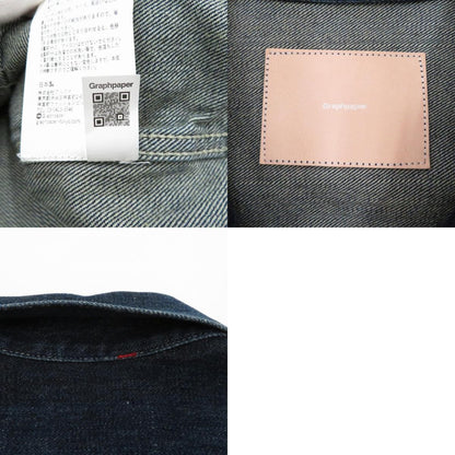 Graphpaper | グラフペーパー Selvage Denim Jacket デニム GU261-20054DB ブルー サイズ：2【瀬戸大橋店】
