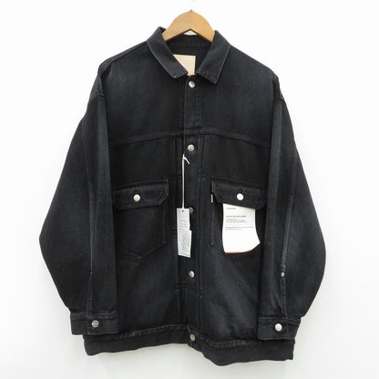 Graphpaper | グラフペーパー Selvage Denim Jacket デニム GU261-20054DB ブラック サイズ：2【瀬戸大橋店】