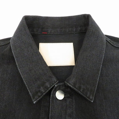 Graphpaper | グラフペーパー Selvage Denim Jacket デニム GU261-20054DB ブラック サイズ：2【瀬戸大橋店】