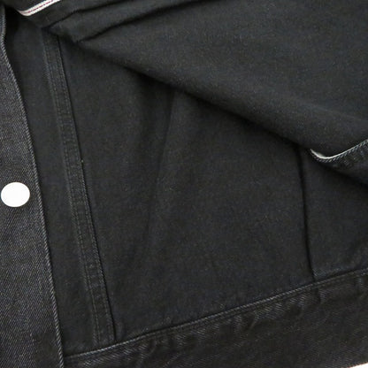 Graphpaper | グラフペーパー Selvage Denim Jacket デニム GU261-20054DB ブラック サイズ：2【瀬戸大橋店】