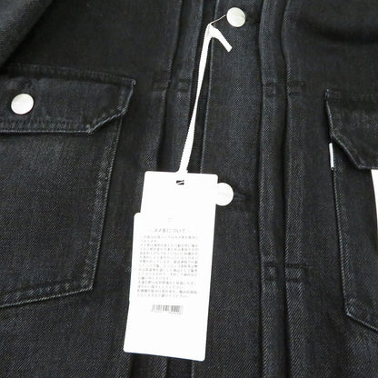 Graphpaper | グラフペーパー Selvage Denim Jacket デニム GU261-20054DB ブラック サイズ：2【瀬戸大橋店】