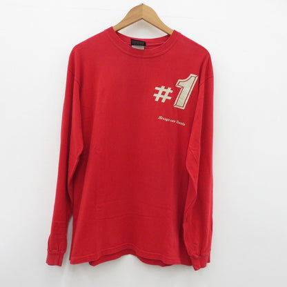 VINTAGE衣料 | ヴィンテージイリョウ Snap-on 長袖Ｔシャツ レッド サイズ：M【瀬戸大橋店】