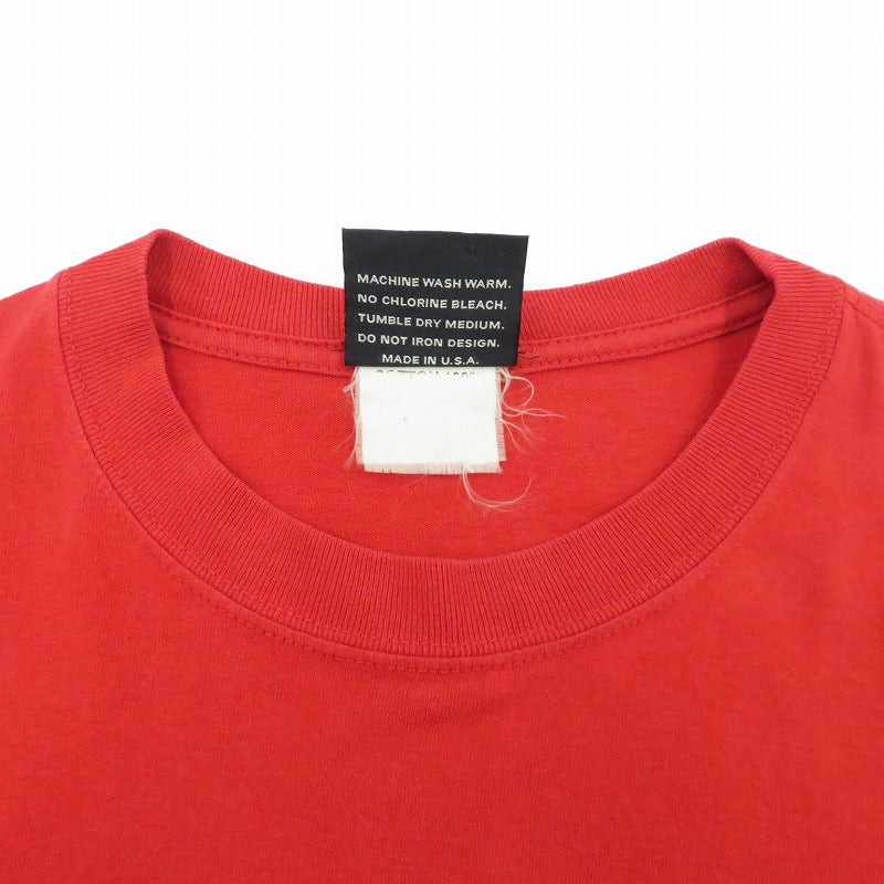 VINTAGE衣料 | ヴィンテージイリョウ Snap-on 長袖Ｔシャツ レッド サイズ：M【瀬戸大橋店】