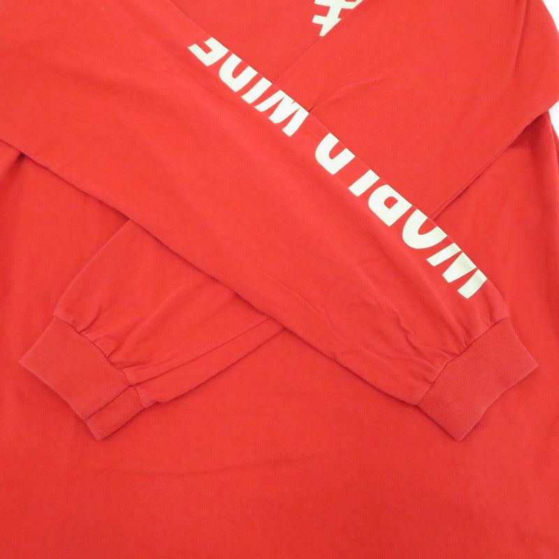 VINTAGE衣料 | ヴィンテージイリョウ Snap-on 長袖Ｔシャツ レッド サイズ：M【瀬戸大橋店】
