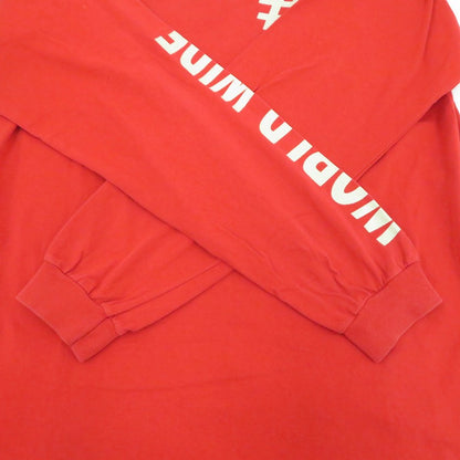 VINTAGE衣料 | ヴィンテージイリョウ Snap-on 長袖Ｔシャツ レッド サイズ：M【瀬戸大橋店】