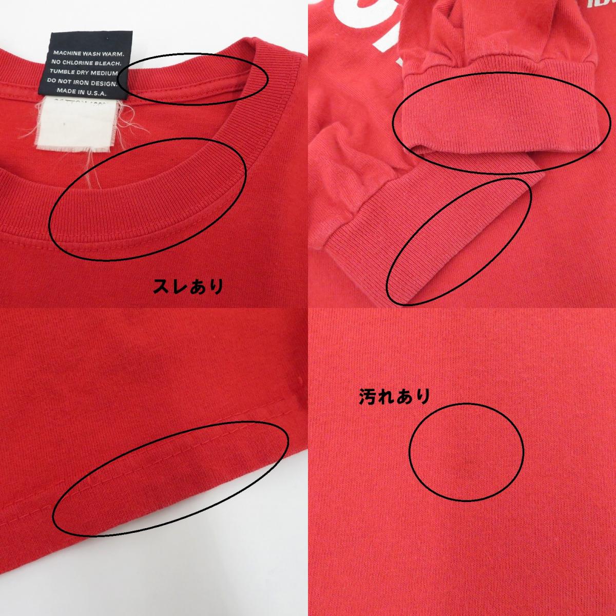 VINTAGE衣料 | ヴィンテージイリョウ Snap-on 長袖Ｔシャツ レッド サイズ：M【瀬戸大橋店】