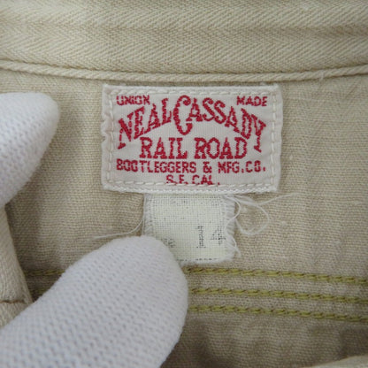 BOOTLEGGERS | ブートレガーズ その他トップス NEAL CASSADY ワークシャツ　ｻｲｽﾞ:14 ベージュ サイズ：表記サイズ(EU)【瀬戸大橋店】