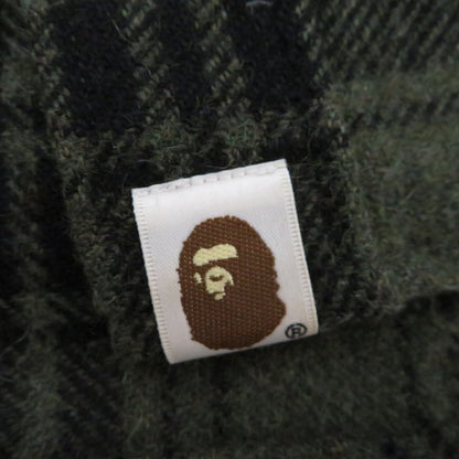 A BATHING APE | アベイシングエイプ 長袖シャツ カーキ サイズ：M【瀬戸大橋店】