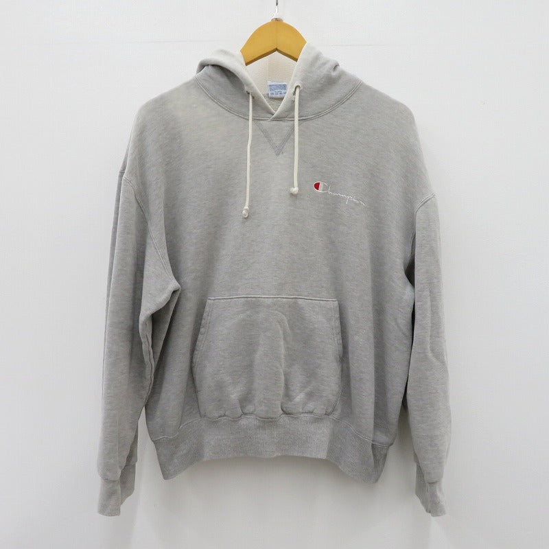 Champion | チャンピオン 青刺繍ﾀｸﾞ USA製 パーカー グレー サイズ：L【瀬戸大橋店】