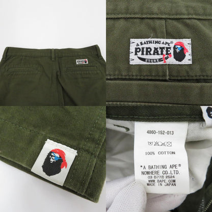 A BATHING APE | アベイシングエイプ チノパンツ カーキ サイズ：M【瀬戸大橋店】