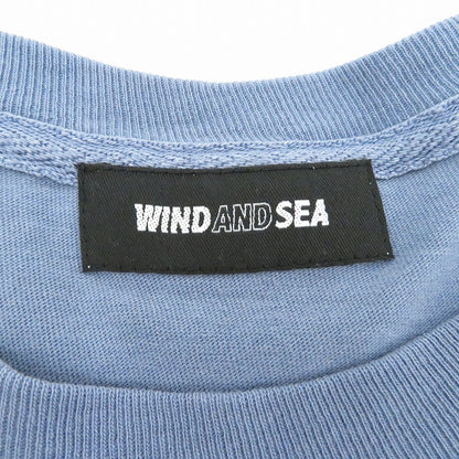WIND AND SEA | ウィンダンシーウインダンシー PALM TREE 半袖Ｔシャツ ブルー サイズ：XL【瀬戸大橋店】