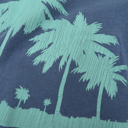 WIND AND SEA | ウィンダンシーウインダンシー PALM TREE 半袖Ｔシャツ ブルー サイズ：XL【瀬戸大橋店】