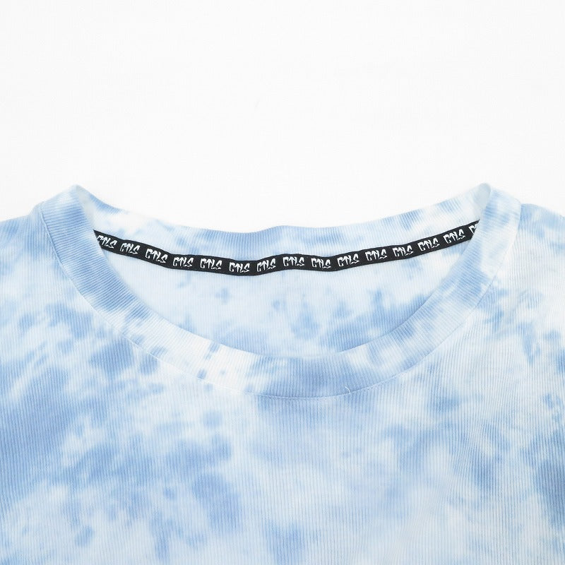 CVTVLIST | カタリスト marble long sleeve 長袖Ｔシャツ 2401010305 ライトブルー サイズ：1【瀬戸大橋店】