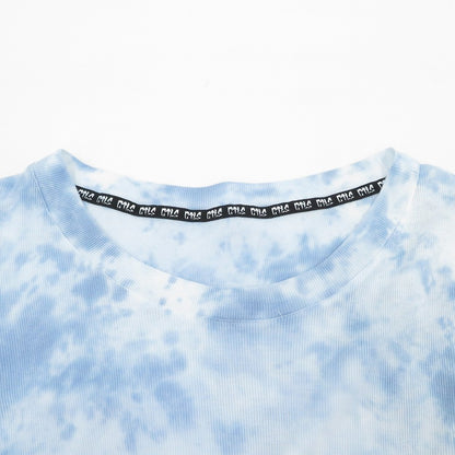 CVTVLIST | カタリスト marble long sleeve 長袖Ｔシャツ 2401010305 ライトブルー サイズ：1【瀬戸大橋店】