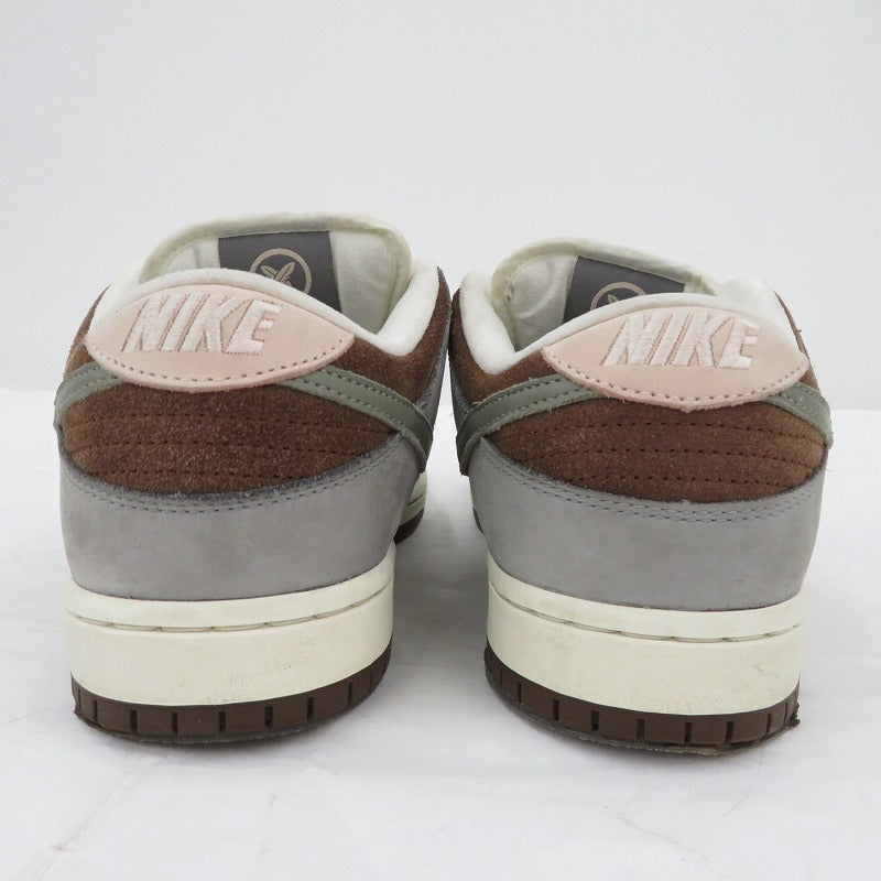 NIKE | ナイキ ×堀米 雄斗 Dunk Low Pro QS 'Wolf Grey' スニーカー FQ1180-001 ダンク グレー 27.5cm【瀬戸大橋店】