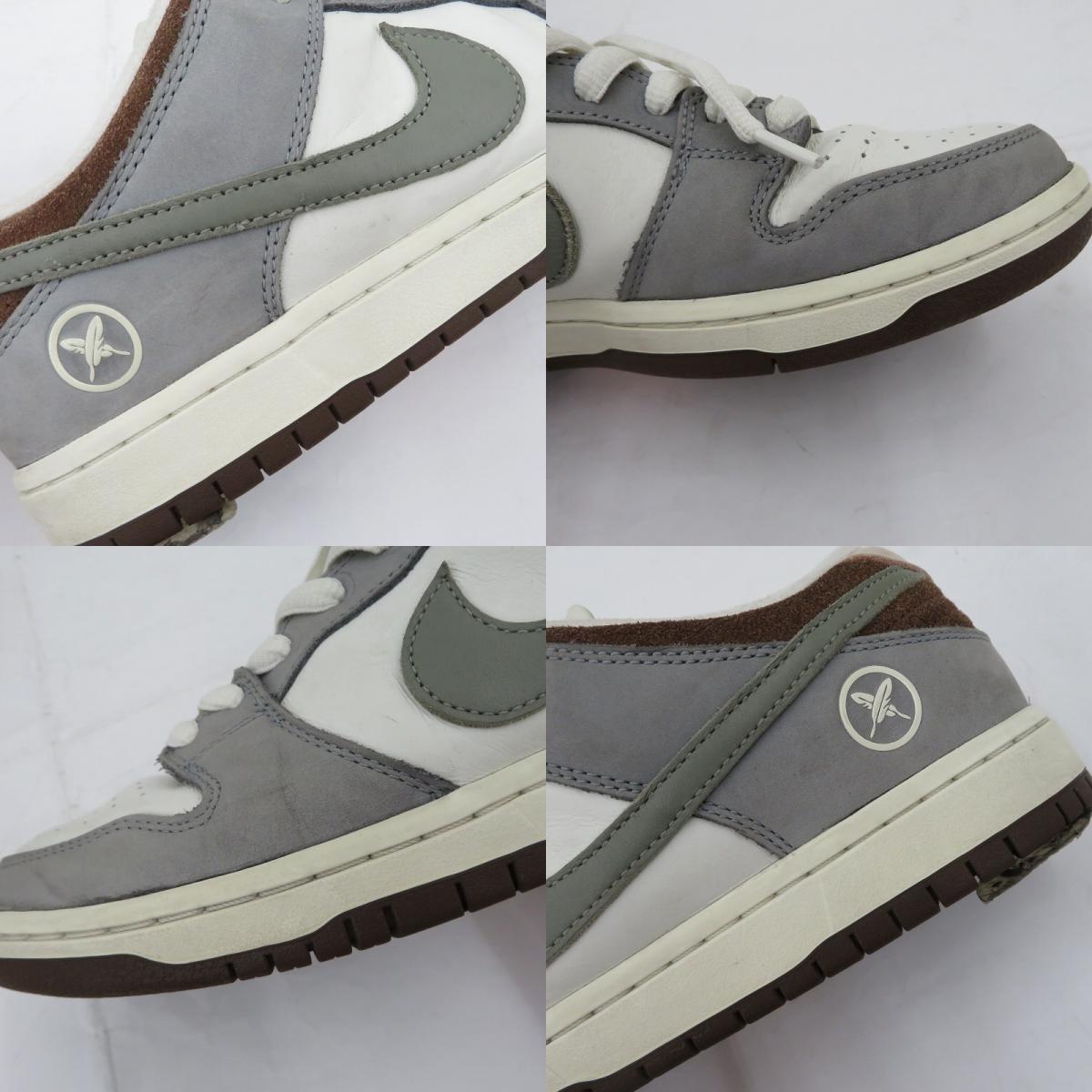 NIKE | ナイキ ×堀米 雄斗 Dunk Low Pro QS 'Wolf Grey' スニーカー FQ1180-001 ダンク グレー 27.5cm【瀬戸大橋店】