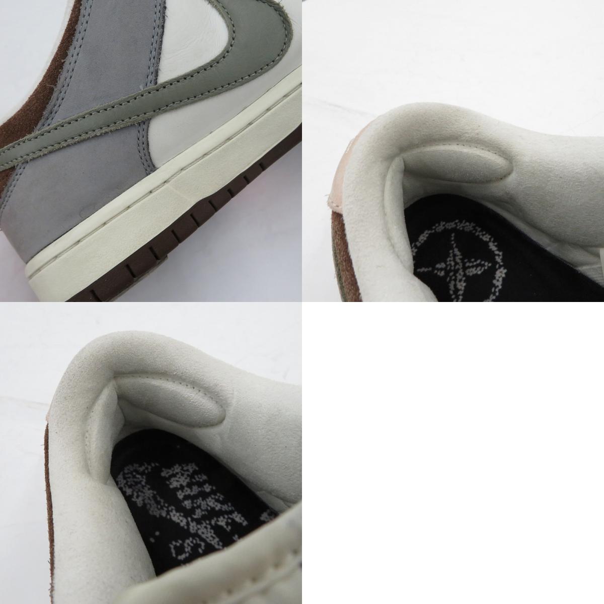NIKE | ナイキ ×堀米 雄斗 Dunk Low Pro QS 'Wolf Grey' スニーカー FQ1180-001 ダンク グレー 27.5cm【瀬戸大橋店】