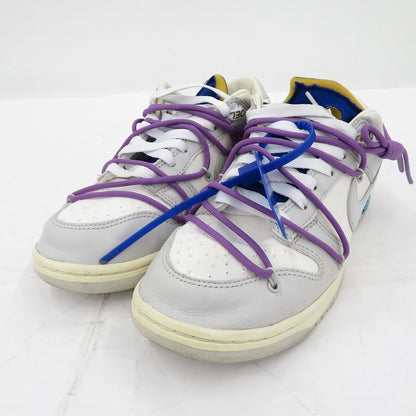 NIKE | ナイキ ×Off-White Dunk Low 1 of 50 'Lot.48' スニーカー DM1602-107 ダンク グレー 27.5cm【瀬戸大橋店】