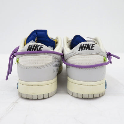 NIKE | ナイキ ×Off-White Dunk Low 1 of 50 'Lot.48' スニーカー DM1602-107 ダンク グレー 27.5cm【瀬戸大橋店】