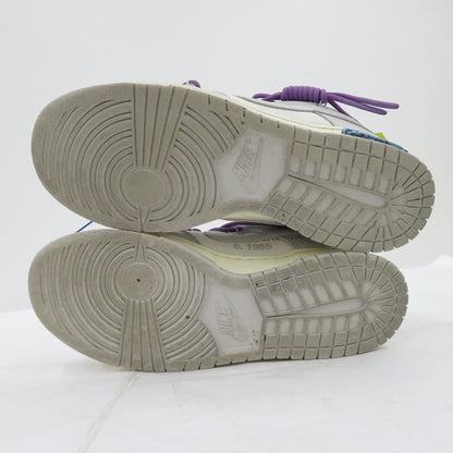 NIKE | ナイキ ×Off-White Dunk Low 1 of 50 'Lot.48' スニーカー DM1602-107 ダンク グレー 27.5cm【瀬戸大橋店】