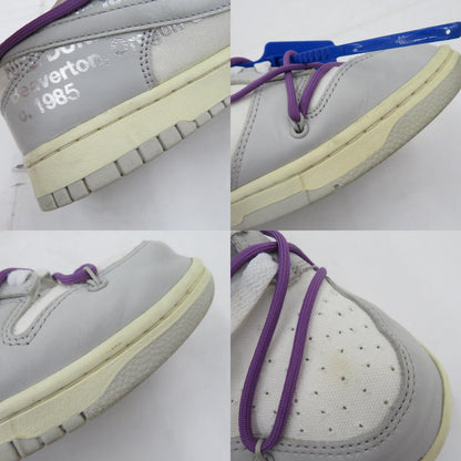 NIKE | ナイキ ×Off-White Dunk Low 1 of 50 'Lot.48' スニーカー DM1602-107 ダンク グレー 27.5cm【瀬戸大橋店】
