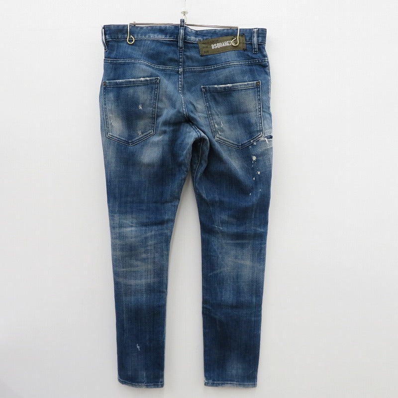 DSQUARED2 | ディースクエアード デニムパンツ S74LB0501 ブルー サイズ：48【瀬戸大橋店】