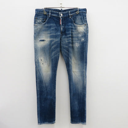 DSQUARED2 | ディースクエアード デニムパンツ S74LB0501 ブルー サイズ：48【瀬戸大橋店】