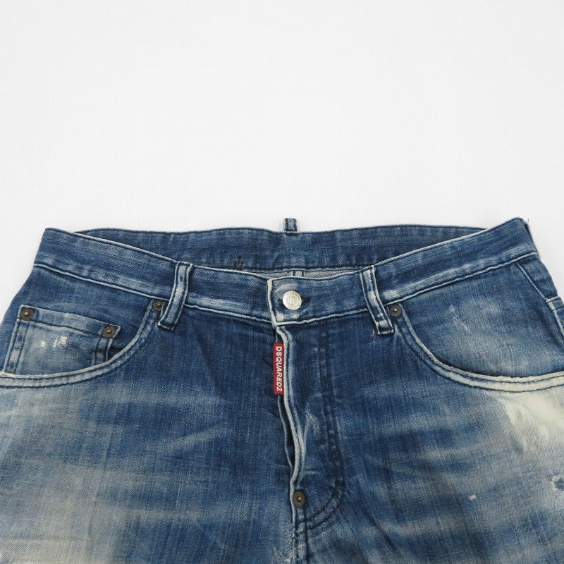 DSQUARED2 | ディースクエアード デニムパンツ S74LB0501 ブルー サイズ：48【瀬戸大橋店】