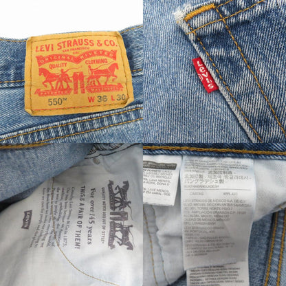 Levi's | リーバイス 550 デニムパンツ 00550-4891 ブルー サイズ：36【瀬戸大橋店】