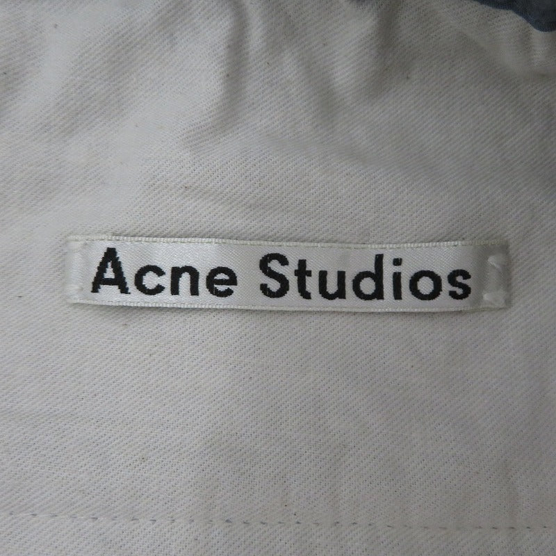 ACNE STUDIOS | アクネストゥディオズ ショートパンツ ARI SH CO PSS18 ブルー サイズ：44【瀬戸大橋店】