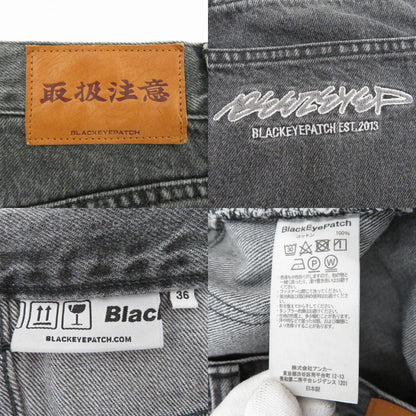 BlackEyePatch | ブラックアイパッチ デニムパンツ グレー サイズ：36【瀬戸大橋店】