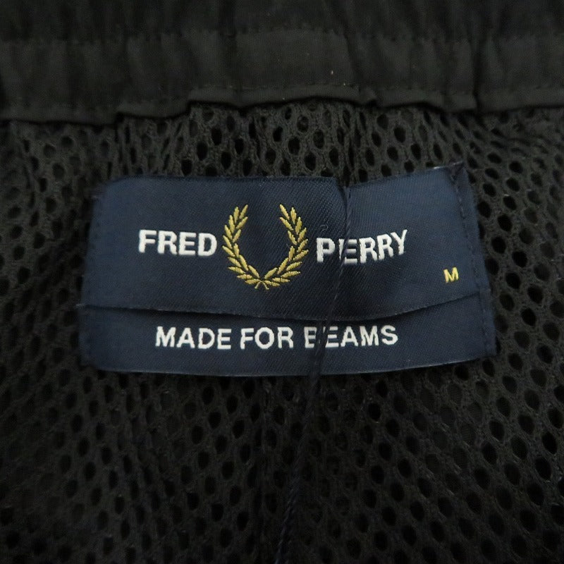 FRED PERRY | フレッドペリー BEAMS別注 SHELL PANT パンツ FZ4643/11-24-3784-060-19-18 ブラック サイズ：M【瀬戸大橋店】