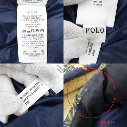 POLO RALPH LAUREN | ポロ・ラルフローレン 和柄ダウンジャケット ダウンジャケット ネイビー サイズ：M【瀬戸大橋店】
