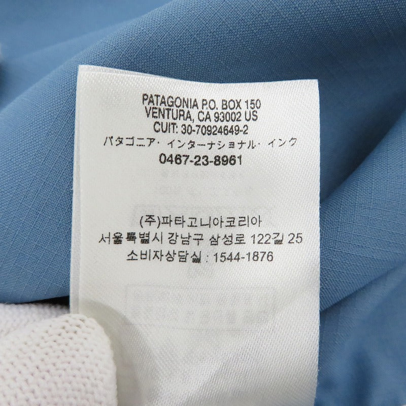 patagonia | パタゴニア 半袖シャツ 54235 ブルー サイズ：M【瀬戸大橋店】