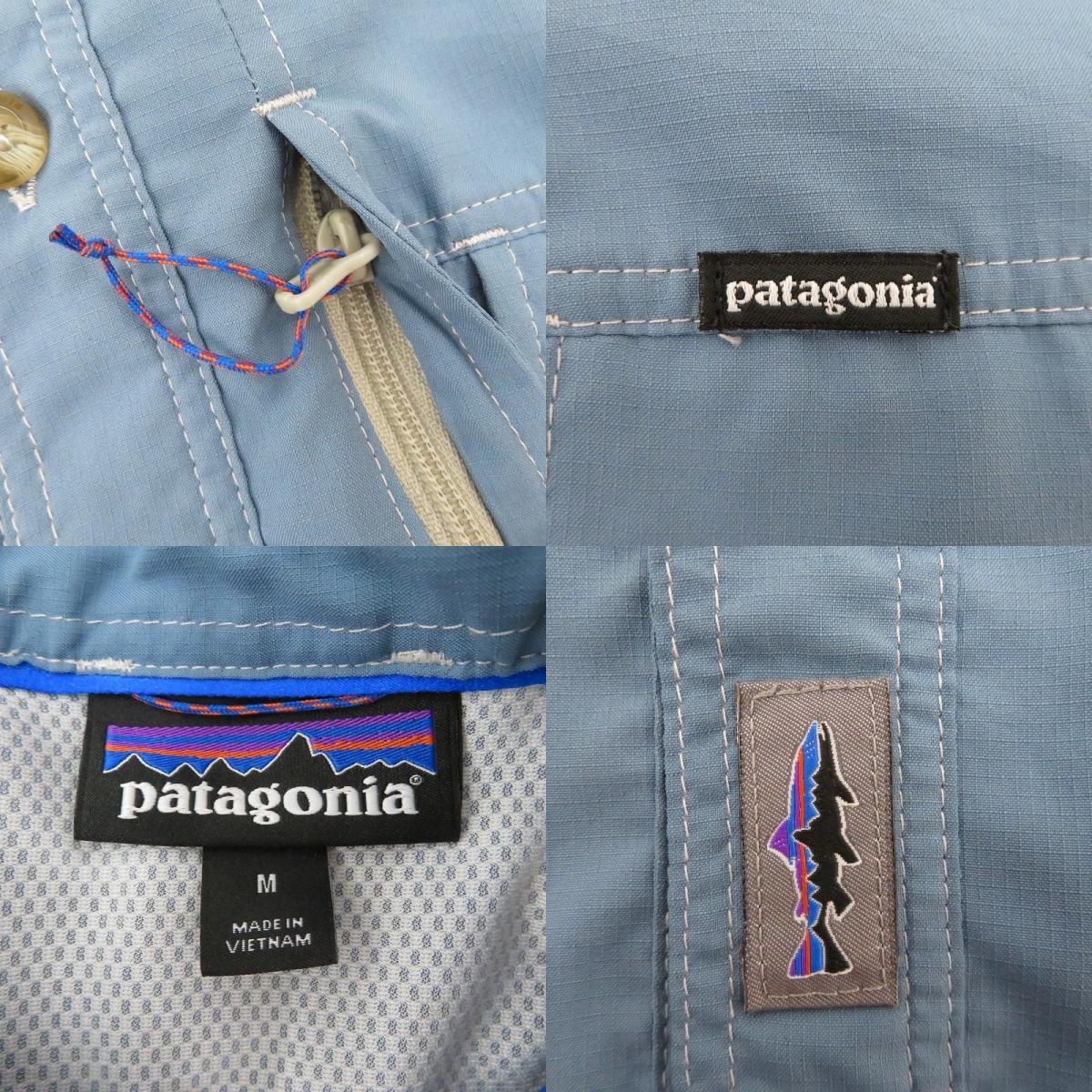 patagonia | パタゴニア 半袖シャツ 54235 ブルー サイズ：M【瀬戸大橋店】