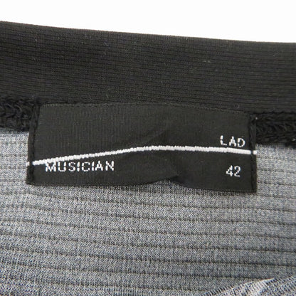 LAD MUSICIAN | ラッドミュージシャン Oil Painting Flower Big T-Shirt 半袖Ｔシャツ ブラック サイズ：42【瀬戸大橋店】