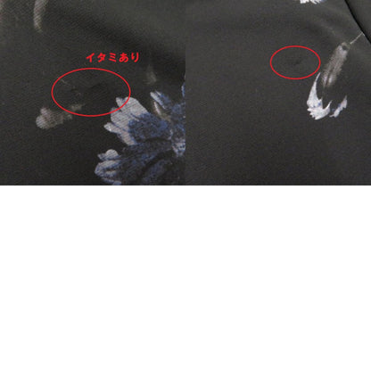 LAD MUSICIAN | ラッドミュージシャン Oil Painting Flower Big T-Shirt 半袖Ｔシャツ ブラック サイズ：42【瀬戸大橋店】