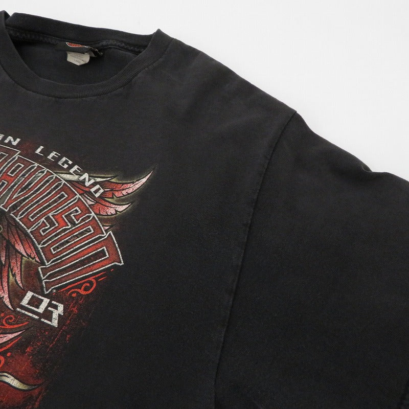 HARLEY-DAVIDSON | ハーレーダビットソン 半袖Ｔシャツ ブラック サイズ：L【瀬戸大橋店】