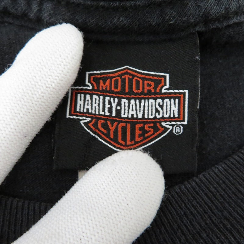 HARLEY-DAVIDSON | ハーレーダビットソン 半袖Ｔシャツ ブラック サイズ：L【瀬戸大橋店】