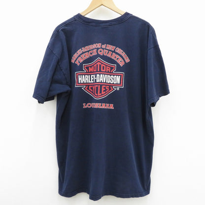 HARLEY-DAVIDSON | ハーレーダビットソン 半袖Ｔシャツ ネイビー サイズ：XL【瀬戸大橋店】