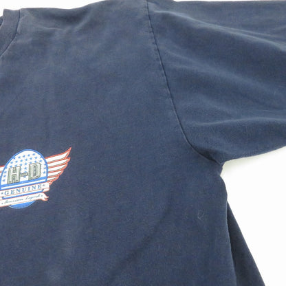 HARLEY-DAVIDSON | ハーレーダビットソン 半袖Ｔシャツ ネイビー サイズ：XL【瀬戸大橋店】