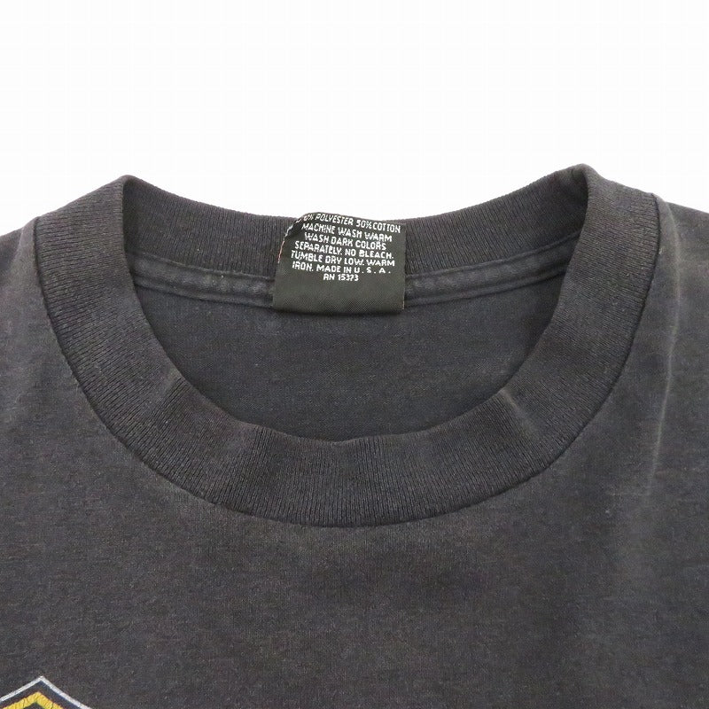 HARLEY-DAVIDSON | ハーレーダビットソン 3Dエンブレム製 半袖Ｔシャツ ブラック サイズ：L【瀬戸大橋店】