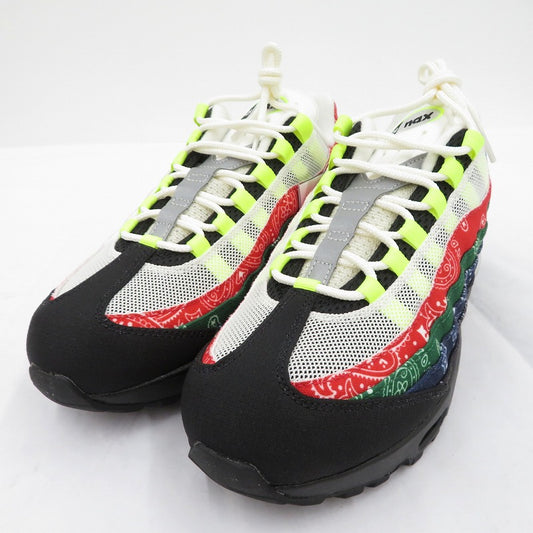 NIKE | ナイキ Air Max 95 Big Bubble SP 'Paisley/Bandana' スニーカー IQ0620-100 エアマックス マルチカラー 27cm【瀬戸大橋店】