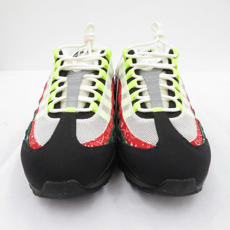 NIKE | ナイキ Air Max 95 Big Bubble SP 'Paisley/Bandana' スニーカー IQ0620-100 エアマックス マルチカラー 27cm【瀬戸大橋店】