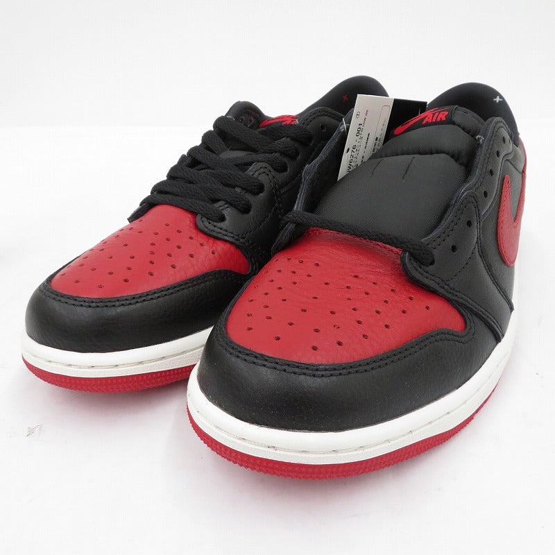 NIKE | ナイキ Air Jordan 1 Retro Low OG 'Banned' スニーカー IW6276-001 エアジョーダン レッド 27.5cm【瀬戸大橋店】